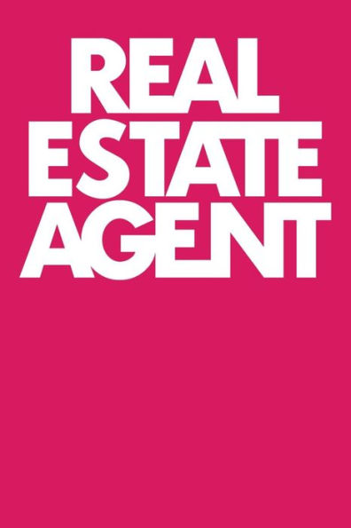 Real Estate Agent - 9781095753712