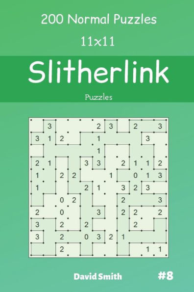 Slitherlink Puzzles - 200 Normal Puzzles 11X11 Vol.8