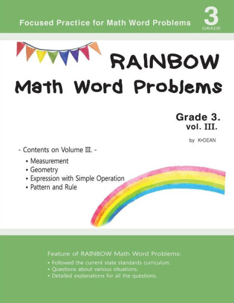 Rainbow Math Word Problems Grade 3. vol. III.