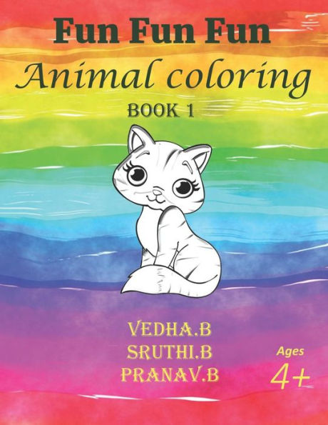 FUN FUN FUN ? ANIMAL COLORING BOOK 1 (FUN FUN FUN COLORING BOOKS)