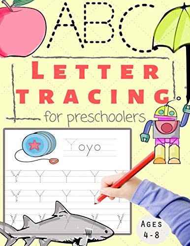 Letter Tracing: For Preschooler Ages 4-8