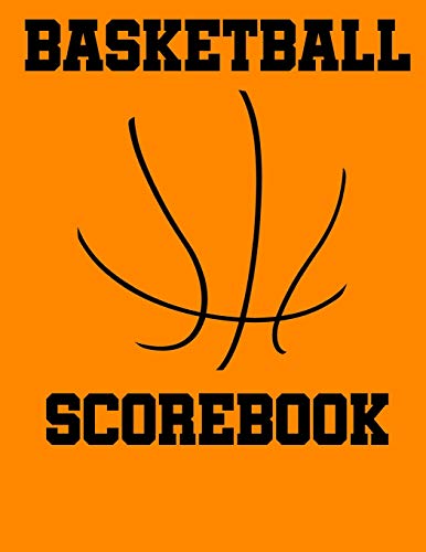Basketball Scorebook: 50 Game Scorebook With Scoring By Quarters