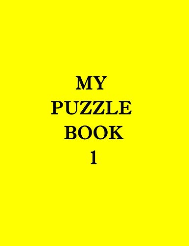 My Puzzle Book 1 (Bright Sparks Series)