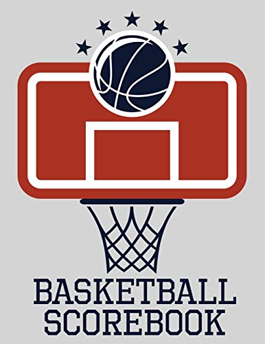 Basketball Scorebook: 50 Game Scorebook For Basketball (8.5 X 11) - Scoring By Half
