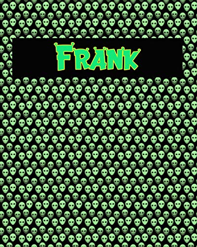 120 Page Handwriting Practice Book With Green Alien Cover Frank: Primary Grades Handwriting Book