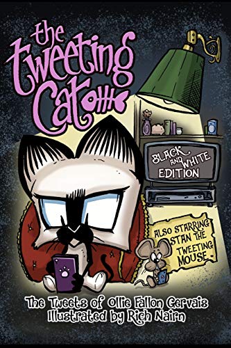 The Tweeting Cat: Black And White Edition