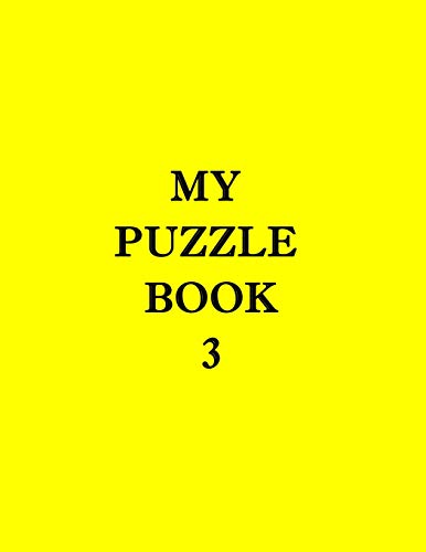 My Puzzle Book 3 (Bright Sparks Series)