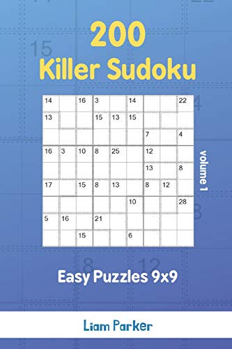 Killer Sudoku - 200 Easy Puzzles 9X9 Vol.1