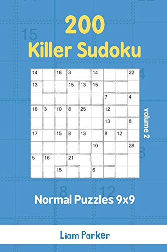 Killer Sudoku - 200 Normal Puzzles 9X9 Vol.2