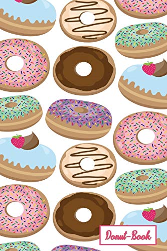 Donut-Book: Multi Colored Donut Print