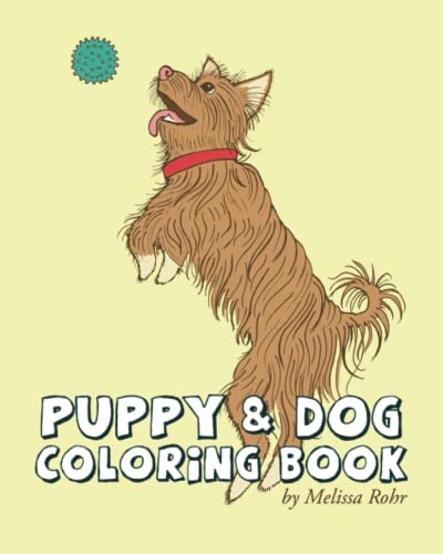 Puppy & Dog Coloring Book