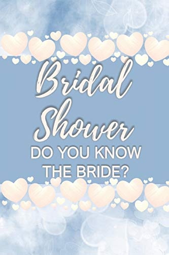Bridal Shower Do You Know The Bride?: Bridal Shower Card Games For Guests, Convenient Pack, Fun To Play