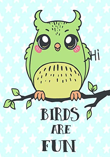Birds Are Fun: Coloring Book For Kids.