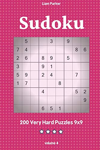 Sudoku - 200 Very Hard Puzzles 9X9 Vol.4
