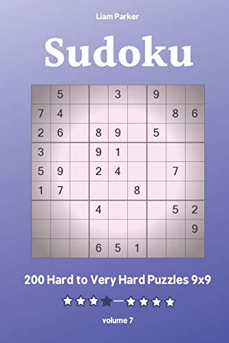 Sudoku - 200 Hard To Very Hard Puzzles 9X9 Vol.7