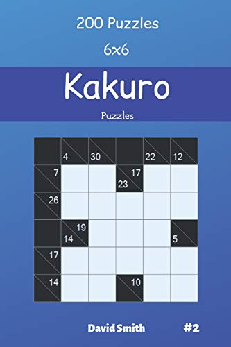 Kakuro Puzzles - 200 Puzzles 6X6 Vol.2