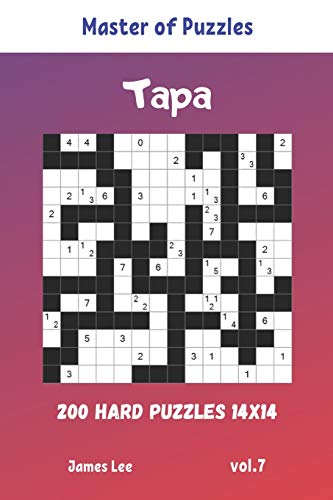 Master Of Puzzles - Tapa 200 Hard Puzzles 14X14 Vol.7