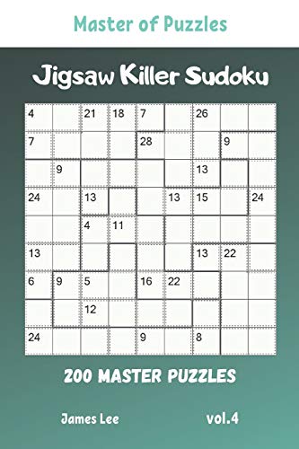 Master Of Puzzles - Jigsaw Killer Sudoku 200 Master Puzzles Vol.4