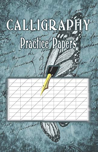 Calligraphy Practice Paper: 100 Sheet Pad, Calligraphy Style Writing Paper And Workbook. - 9781099162589