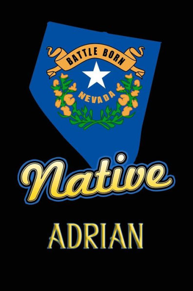 Nevada Native Adrian: College Ruled | Composition Book
