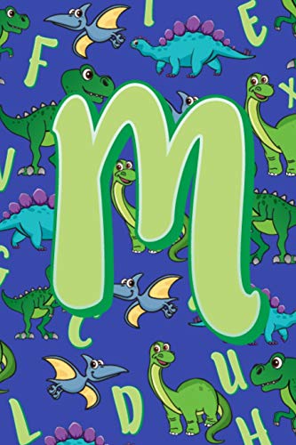 M: Dinosaur Alphabet Practice Writing Book For Kids - 9781099274046