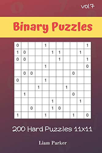 Binary Puzzles - 200 Hard Puzzles 11X11 Vol.7