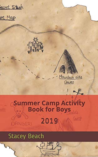Summer Camp Activity Book For Boys: 2019