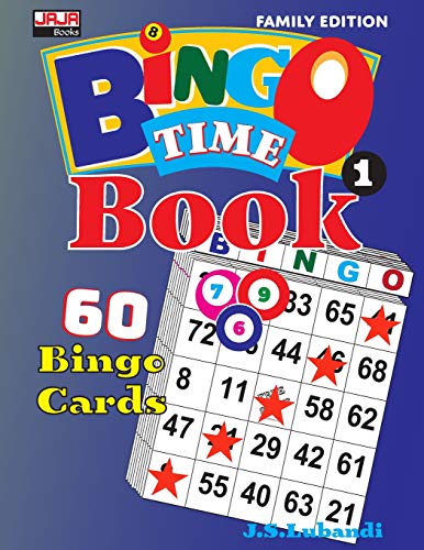 Bingo Time Book 1: Family Edition With 60 Bingo Cards In Large Print