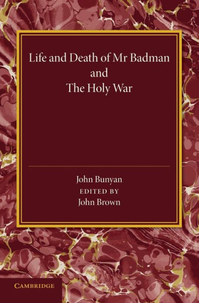 Life And Death Of Mr Badman' And 'the Holy War'