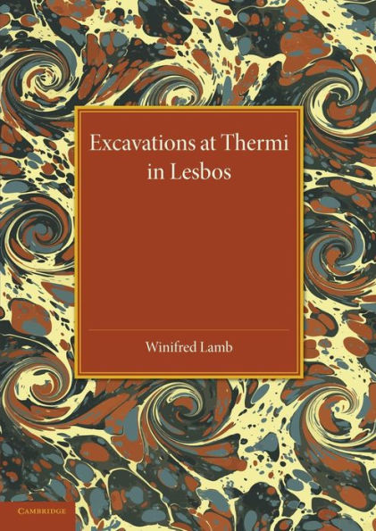 Excavations At Thermi In Lesbos