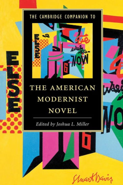 The Cambridge Companion To The American Modernist Novel (Cambridge Companions To Literature)