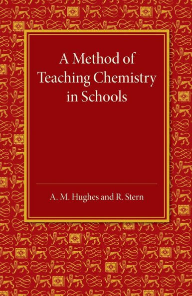 A Method Of Teaching Chemistry In Schools