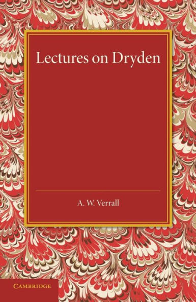 Lectures On Dryden