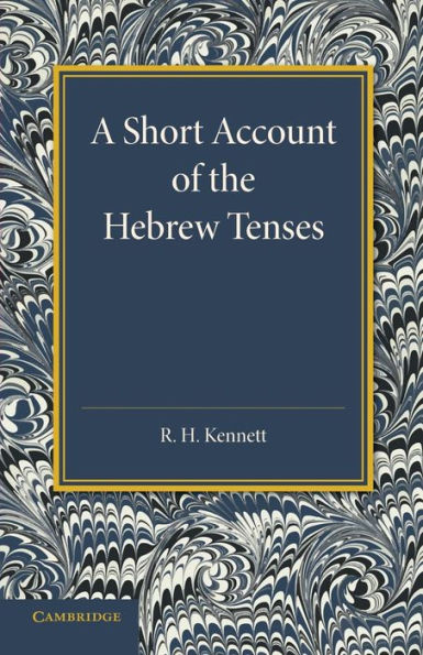 A Short Account Of The Hebrew Tenses