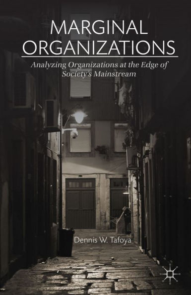Marginal Organizations: Analyzing Organizations At The Edge Of Society's Mainstream