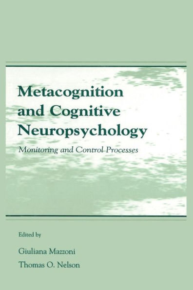 Metacognition And Cognitive Neuropsychology