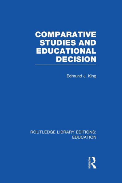 Comparative Studies And Educational Decision