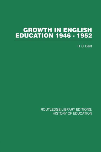 Growth In English Education 1946-1952