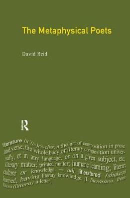 The Metaphysical Poets (Longman Medieval And Renaissance Library)