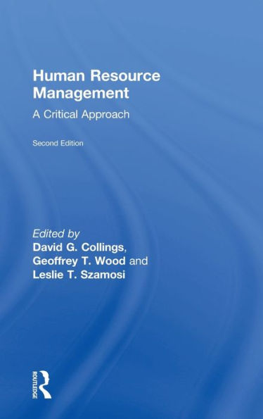 Human Resource Management: A Critical Approach