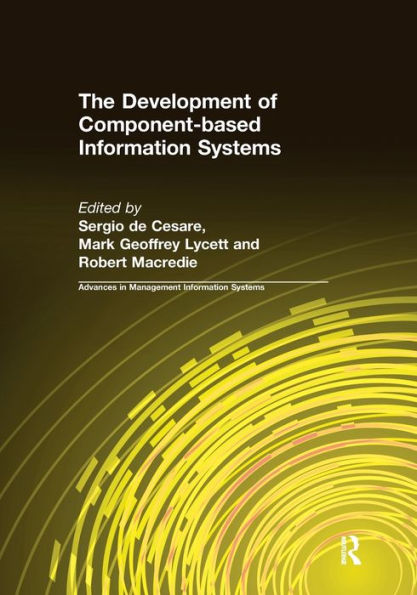 The Development Of Component-Based Information Systems