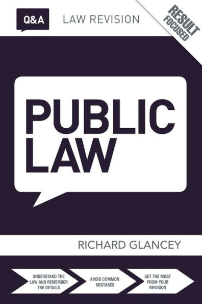 Q&A Public Law (Questions And Answers)