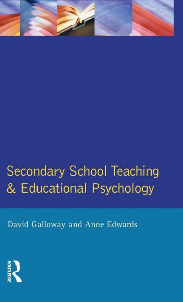 Secondary School Teaching And Educational Psychology (Effective Teacher, The)