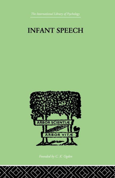 Infant Speech: A Study Of The Begiinings Of Language