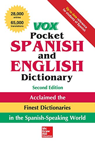 Vox Pocket Spanish And English Dictionary, 2Nd Edition