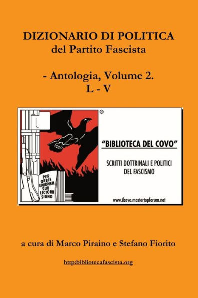 Dizionario Di Politica Del Partito Fascista - Vol. 2 (Italian Edition)