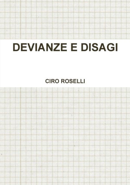 Devianze E Disagi (Italian Edition)