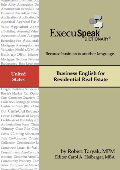Business English For Residential Real Estate