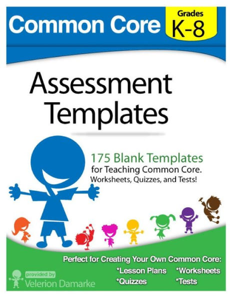 Common Core Assessment Templates