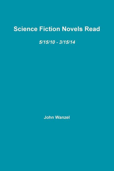 Science Fiction Novels Read (Paperback)
